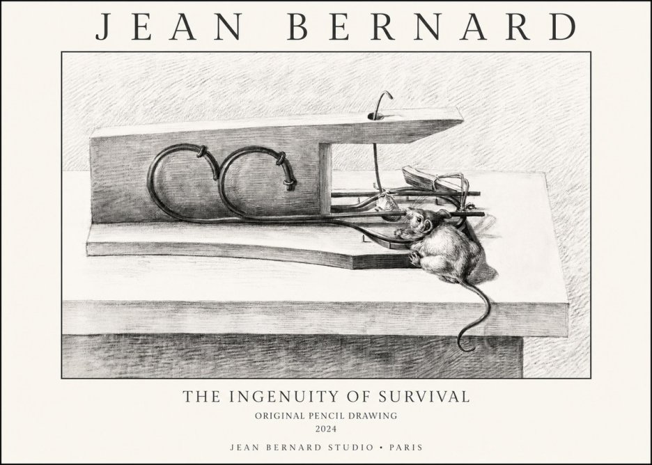Jean Bernard The Ingenuity of Survival No1 - Plakát