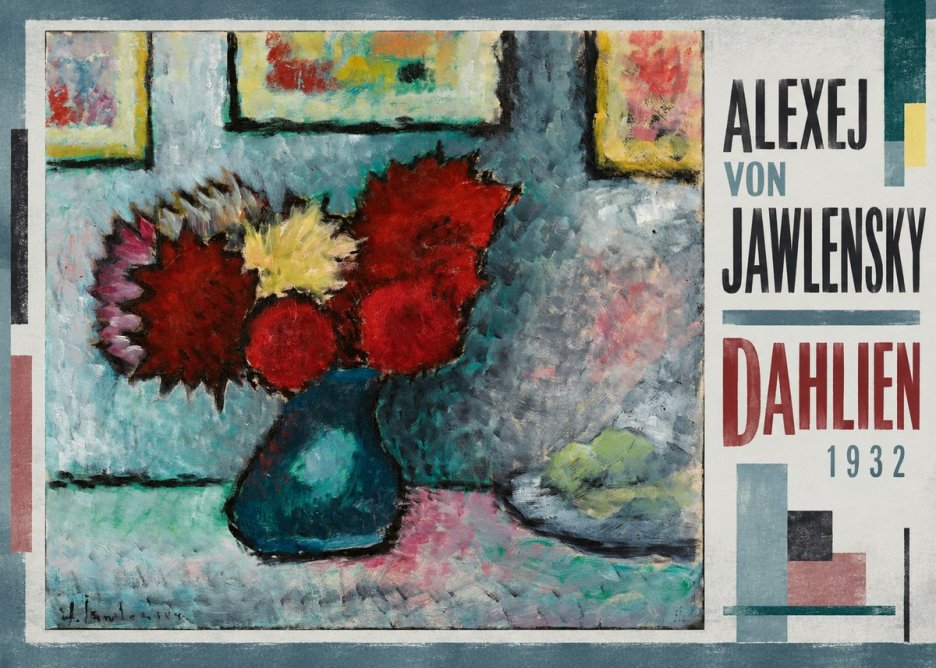 Alexej von Jawlensky Dahlien No2 - Plakát