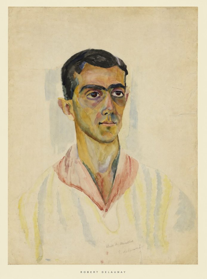 Robert Delaunay Portrait De Léonide Massine No6 - Plakát