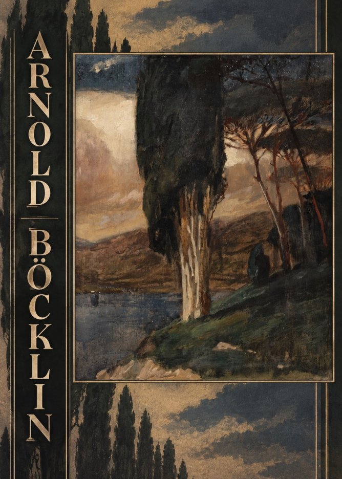 Arnold Böcklin Villa by the Sea II No5 - Plakát