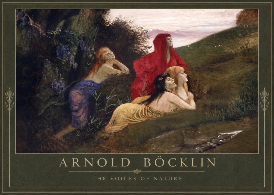 Arnold Böcklin The Voices of Nature No2 - Plakát