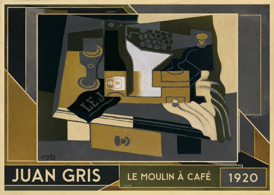 Juan Gris Le Moulin À Café No1 - Plakát