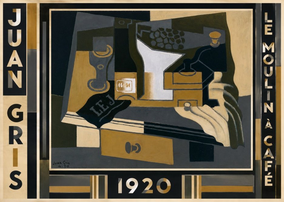 Juan Gris Le Moulin À Café No5 - Plakát