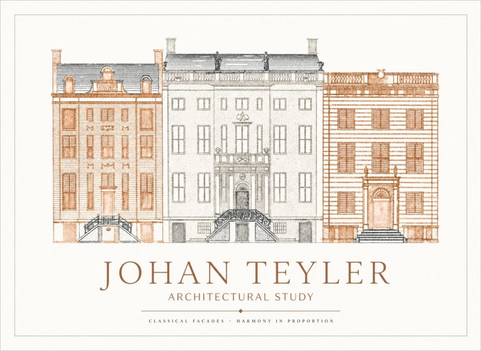 Johan Teyler Architectural Study I No1 - Plakát