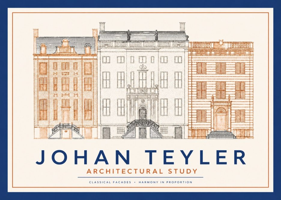Johan Teyler Architectural Study I No2 - Plakát