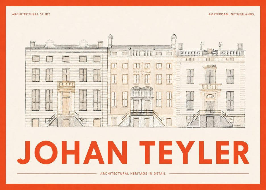Johan Teyler Architectural Study II No2 - Plakát