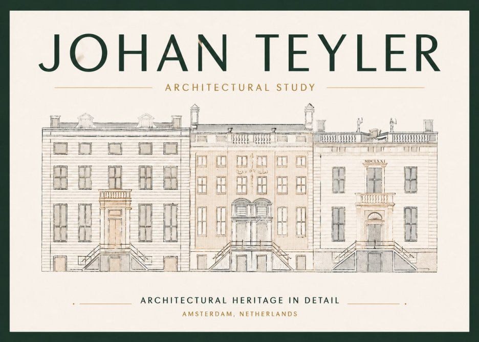 Johan Teyler Architectural Study II No4 - Plakát