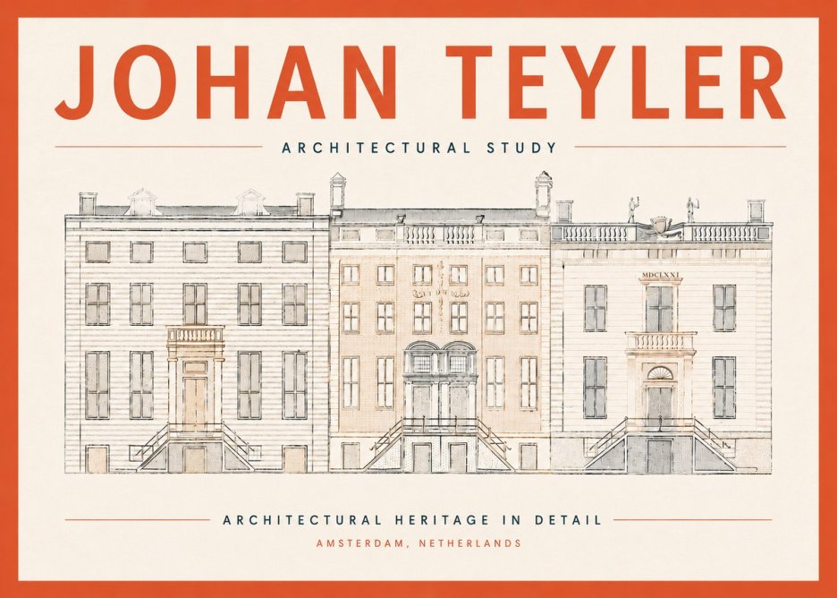 Johan Teyler Architectural Study II No5 - Plakát