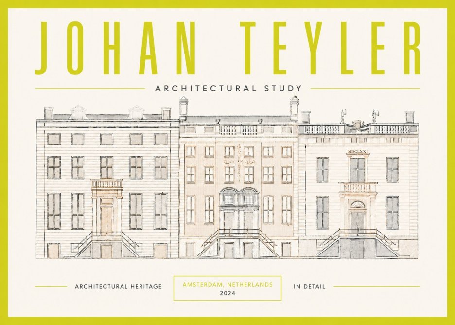 Johan Teyler Architectural Study II No6 - Plakát