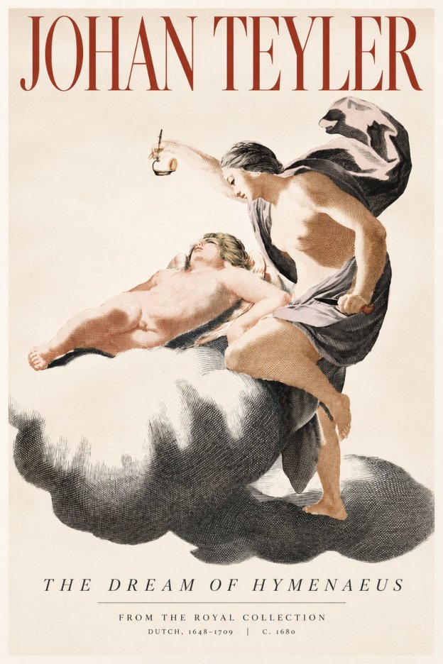 Johan Teyler The Dream of Hymenaeus No2 - Plakát