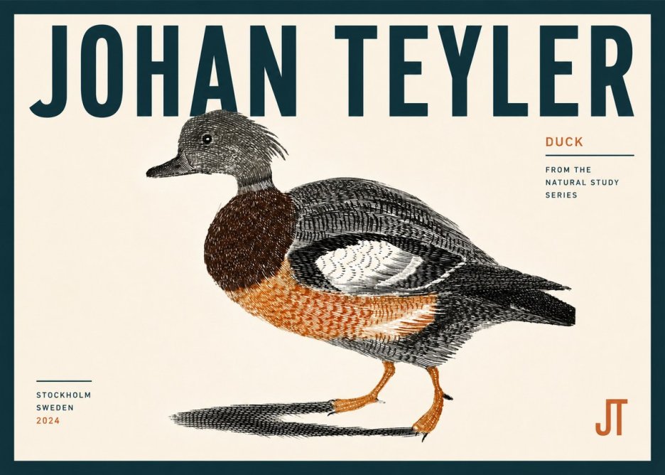 Johan Teyler Duck II No4 - Plakát