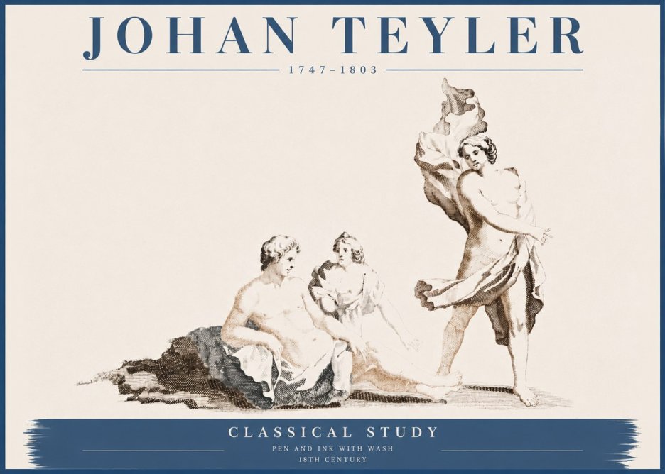 Johan Teyler Classical Study I No4 - Plakát
