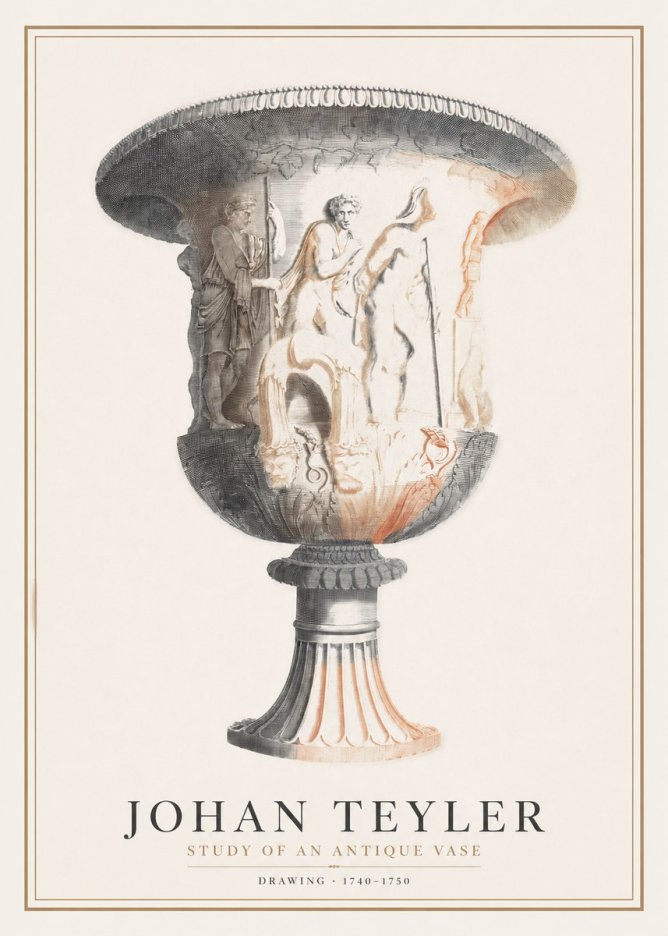 Johan Teyler Classical Urn No2 - Plakát