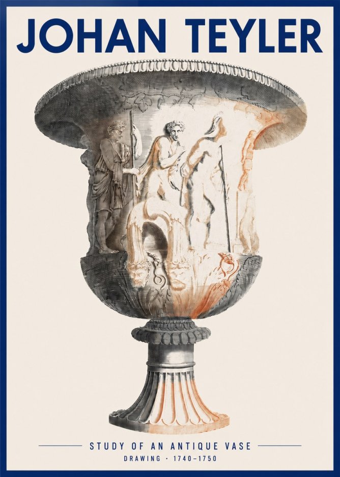 Johan Teyler Classical Urn No3 - Plakát