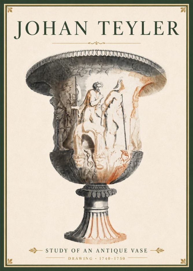 Johan Teyler Classical Urn No5 - Plakát