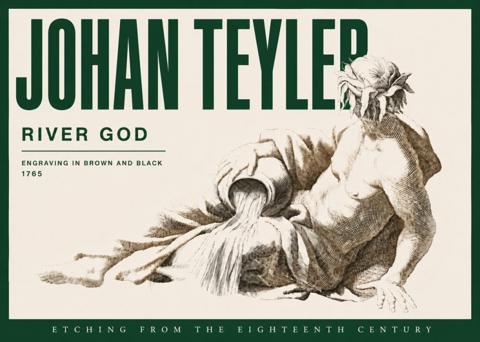 Johan Teyler River God No5 - Plakát