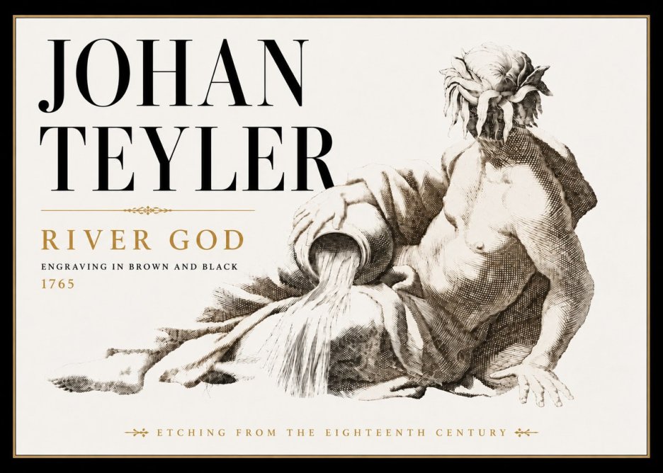 Johan Teyler River God No6 - Plakát