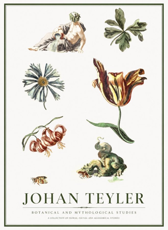 Johan Teyler Botanical and Mythological Studies No1 - Plakát