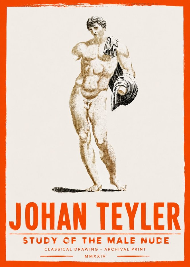 Johan Teyler Classical Study II No4 - Plakát