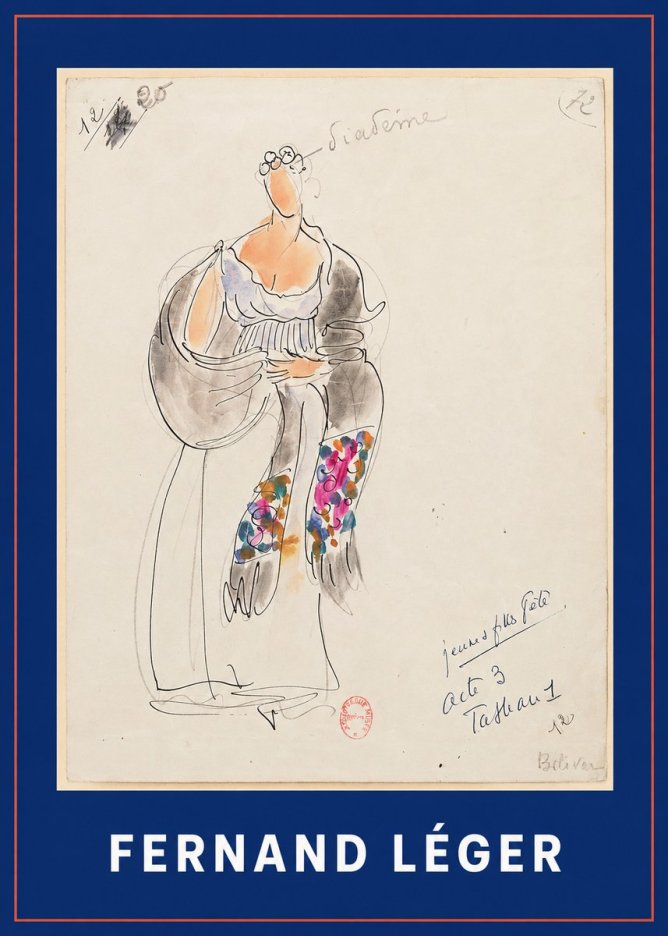 Fernand Léger Diadème No1 - Plakát