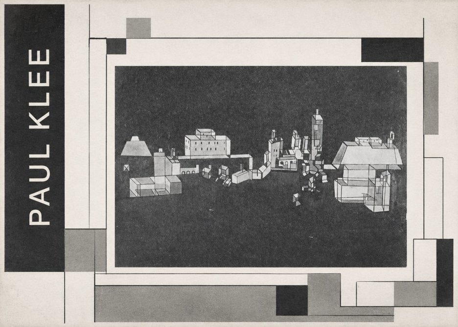 Paul Klee Architectural Forms No2 - Plakát