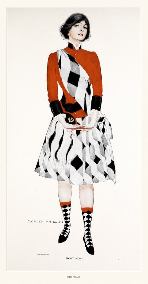 Coles Phillips Hoot Mon! No4 - Plakát