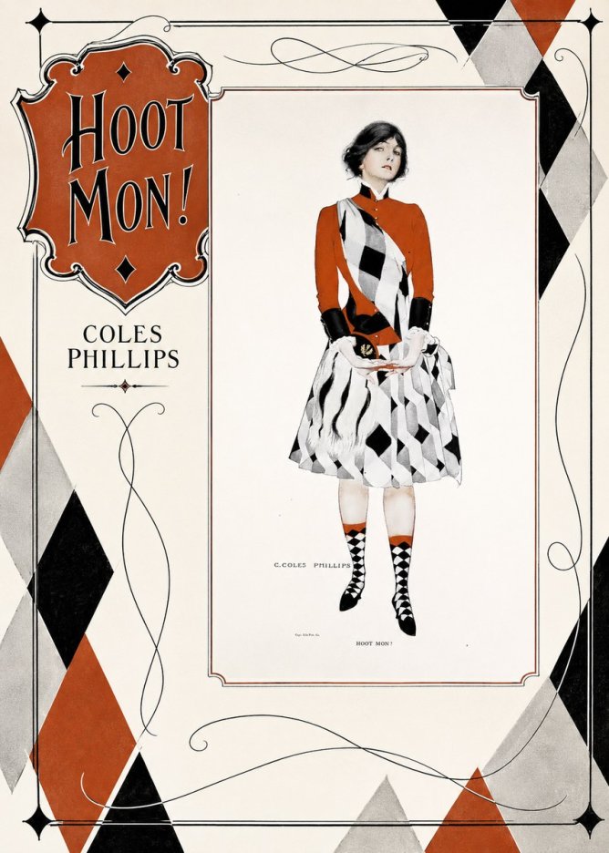 Coles Phillips Hoot Mon! No6 - Plakát