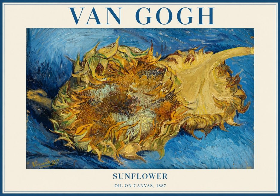 Van Gogh Sunflower No1 - Plakát