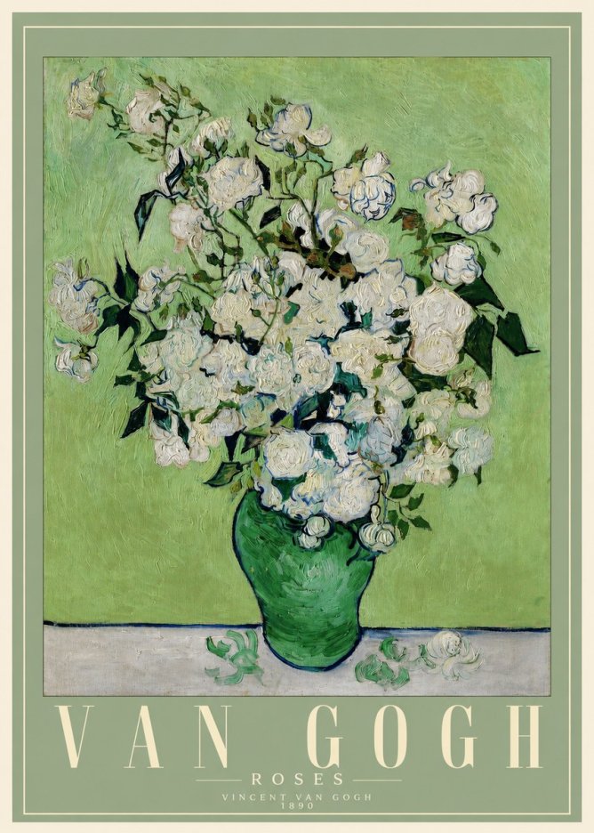 Van Gogh Roses I No2 - Plakát