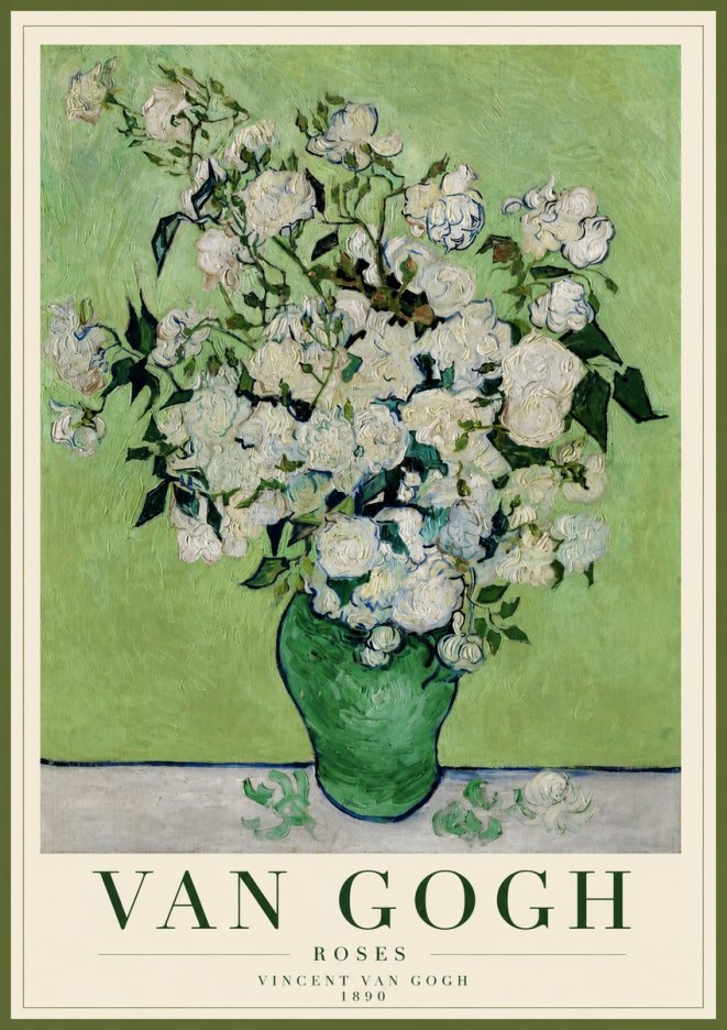 Van Gogh Roses I No3 - Plakát