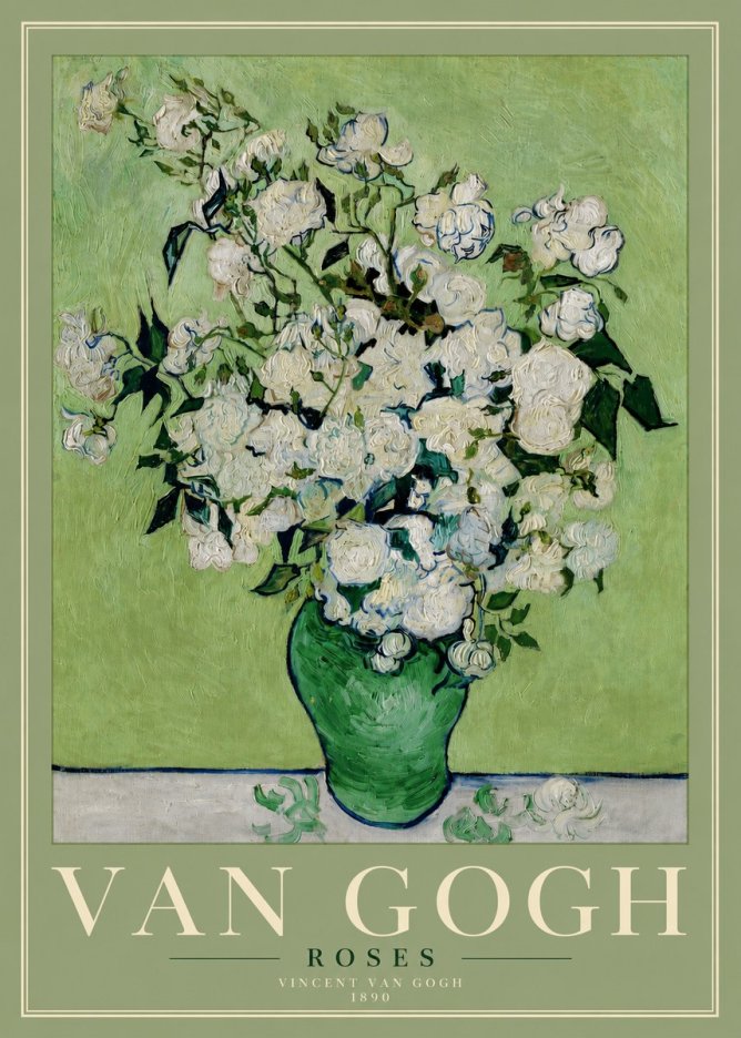 Van Gogh Roses I No4 - Plakát