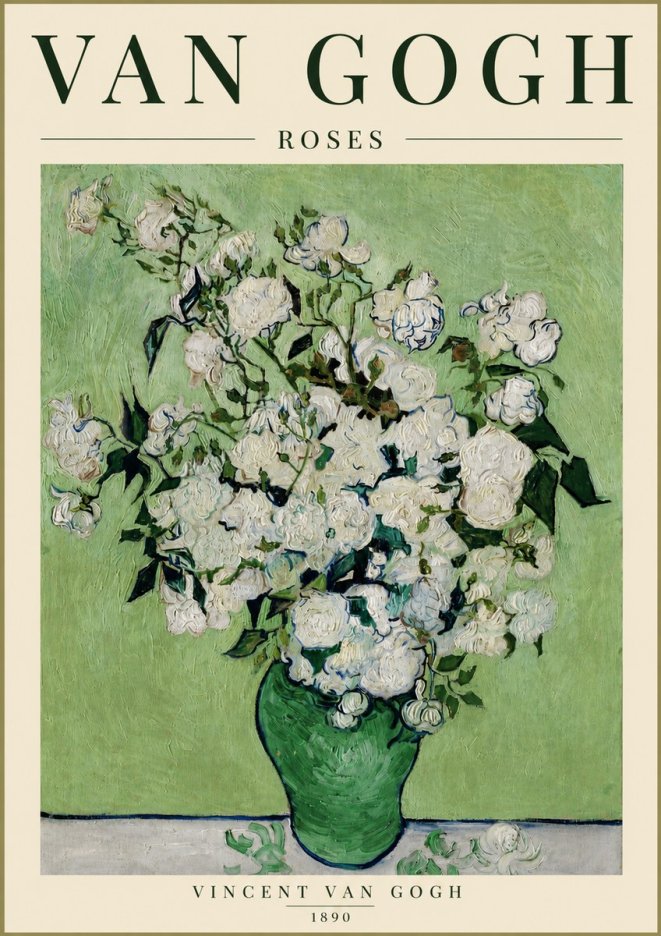 Van Gogh Roses I No6 - Plakát