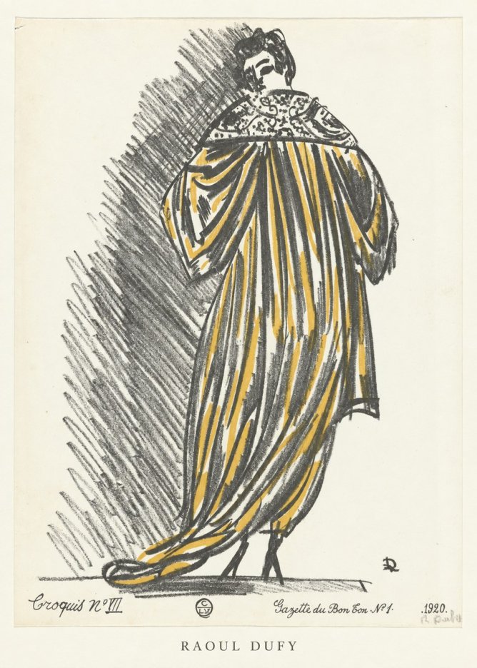 Raoul Dufy Croquis N°vii No6 - Plakát