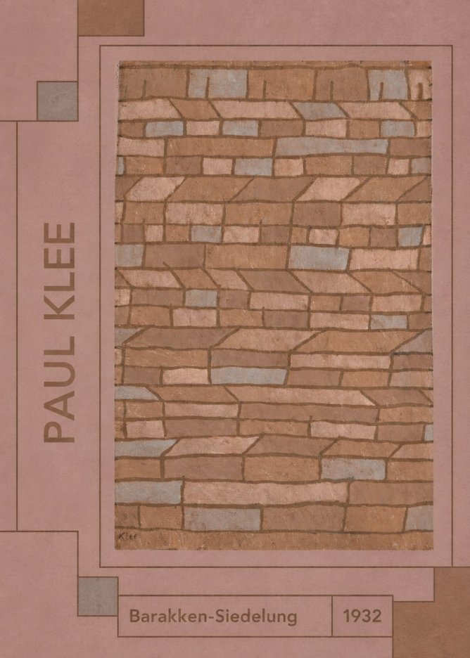 Paul Klee Barakken-siedelung No2 - Plakát