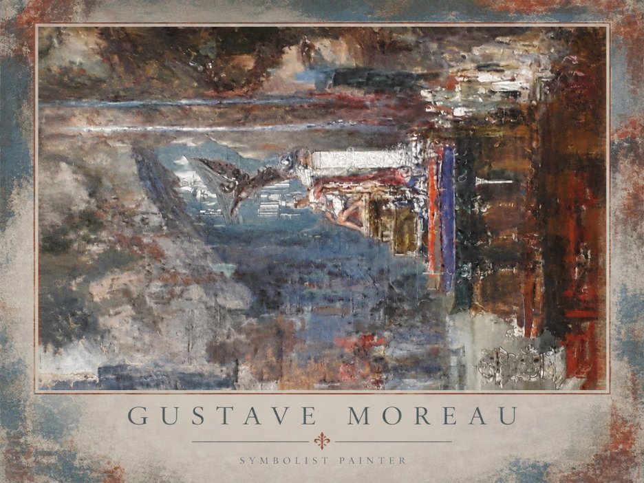 Gustave Moreau Visionary Composition No2 - Plakát