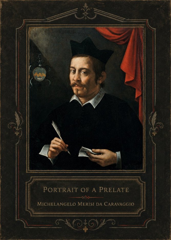 Michelangelo Merisi da Caravaggio Portrait of a Prelate No3 - Plakát