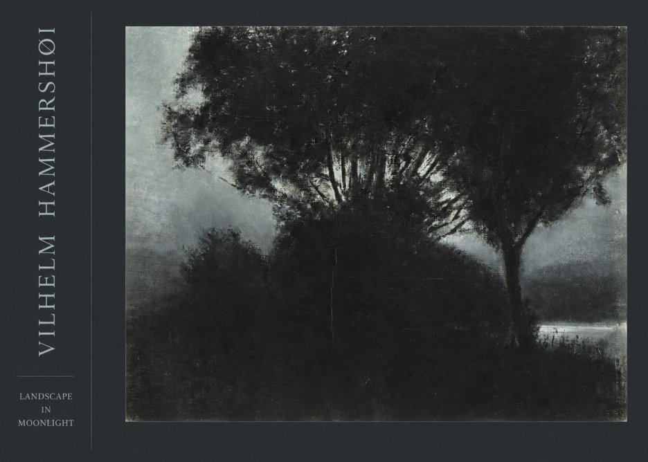 Vilhelm Hammershøi Landscape in Moonlight No2 - Plakát