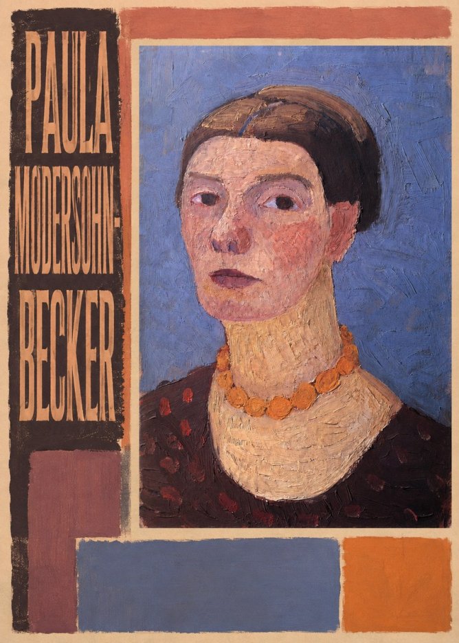 Paula Modersohn-Becker Self-portrait No4 - Plakát
