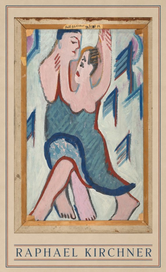 Raphael Kirchner The Dancers No5 - Plakát