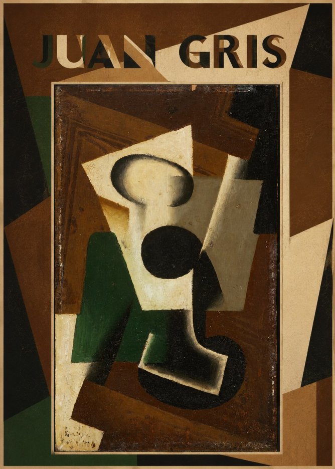 Juan Gris The Open Window No1 - Plakát