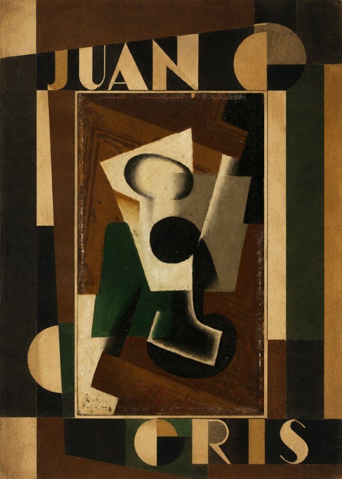 Juan Gris The Open Window No5 - Plakát