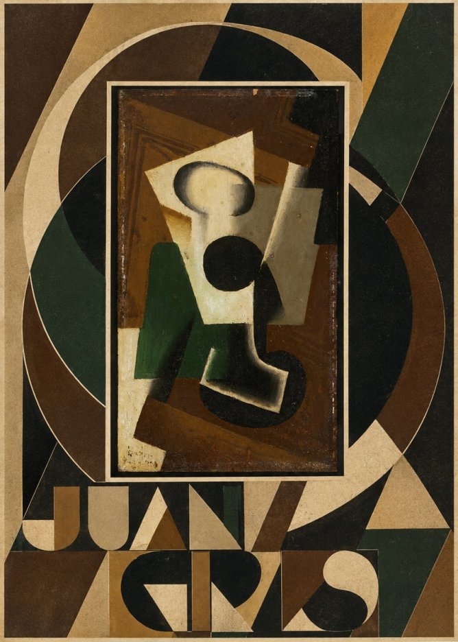 Juan Gris The Open Window No6 - Plakát