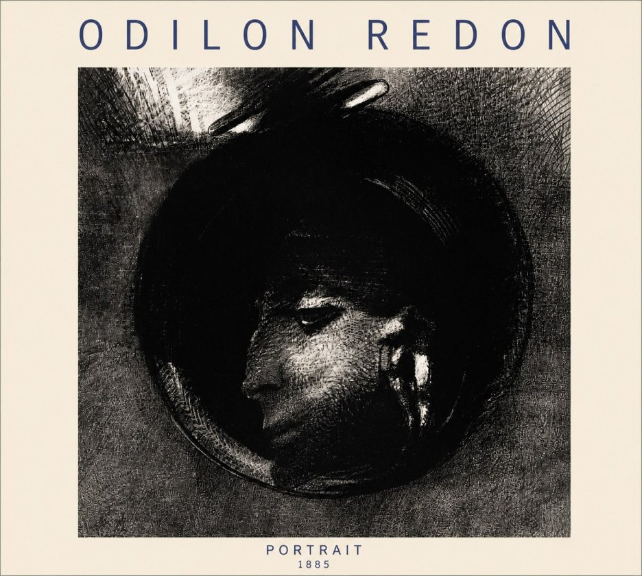 Odilon Redon Portrait No4 - Plakát