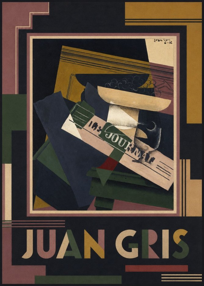 Juan Gris Journal No1 - Plakát