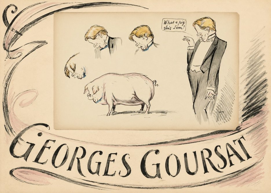 Georges Goursat Georges Goursat I No3 - Plakát