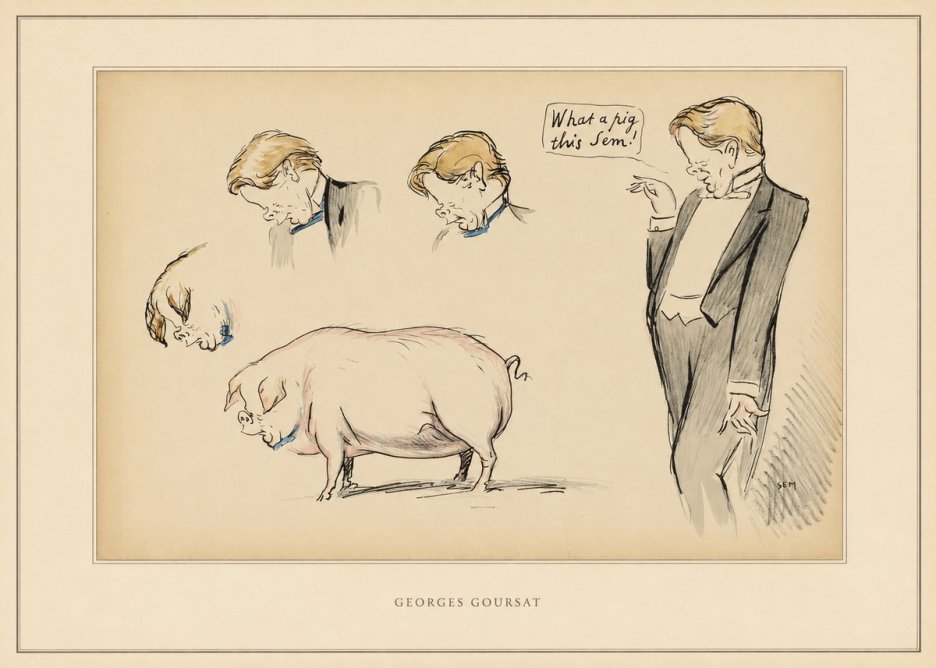 Georges Goursat Georges Goursat I No4 - Plakát