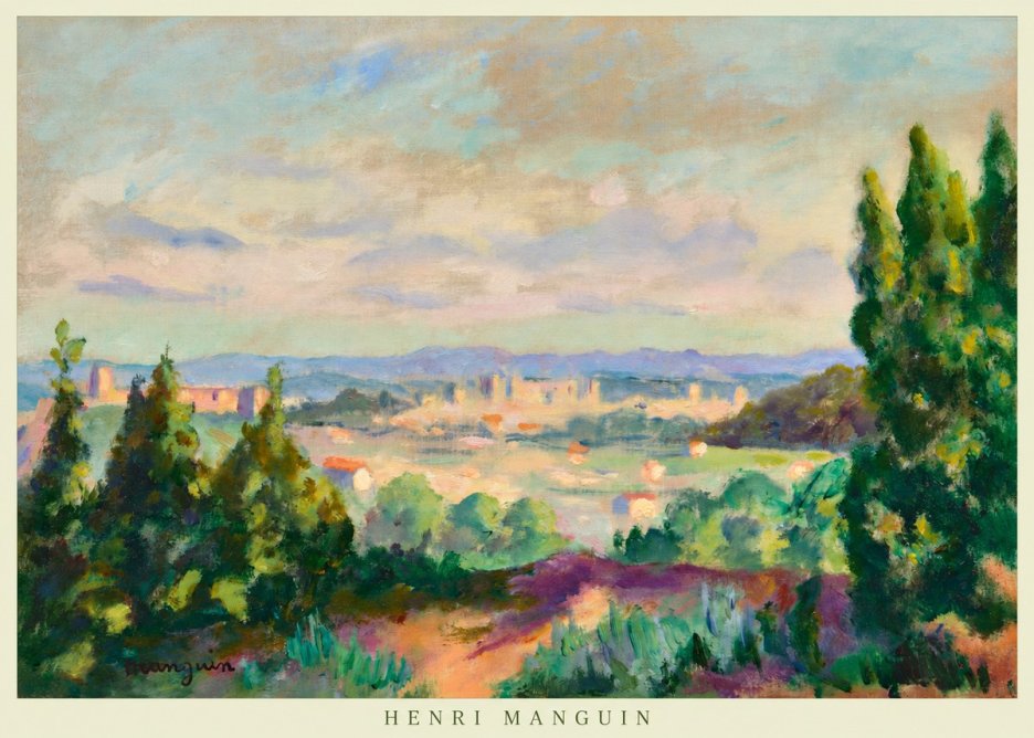 Henri Manguin Mediterranean City View No6 - Plakát