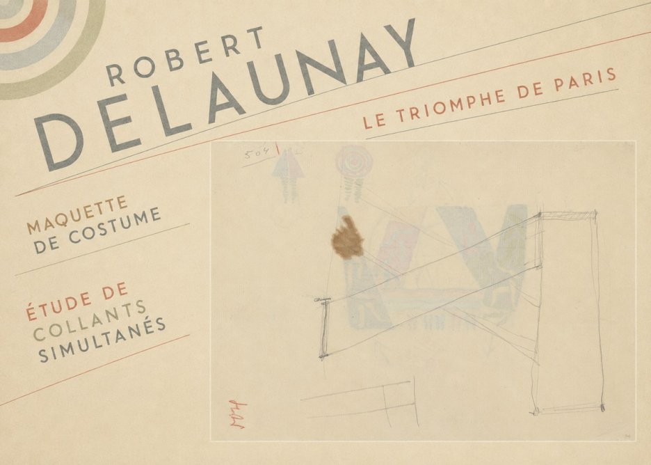 Robert Delaunay Le Triomphe De Paris III No3 - Plakát