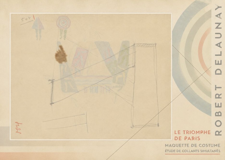 Robert Delaunay Le Triomphe De Paris III No5 - Plakát
