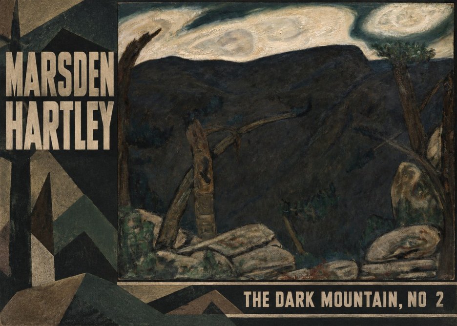 Marsden Hartley The Dark Mountain, No. 2 No2 - Plakát